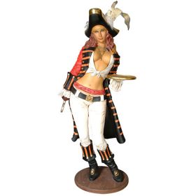 Pirate Lady Life Size Statue