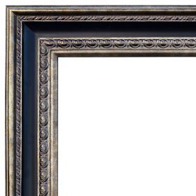 Elegantly Grand Frame 24X36 Gold Silver Black