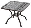 Savannah Outdoor Aluminum End Table