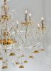 Golden Bell Crystal Chandelier