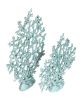 Blue Coral Tree Set of 2