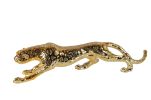 Standing Gilt Leopard Large 31 Inches Long