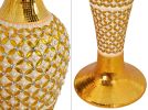 Golden Pearl Vase 47 Inch Tall