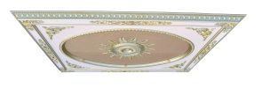 Rose Gold Monumental Ceiling Medallion 8ft x 10ft