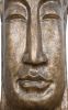 Long Buddha Head Glossy Gold Black