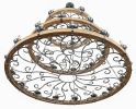 Three Tier Ridge Line 75" Chandelier