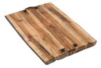 Teak Parisian 20X16X2 Inches Cutting Board With Handles