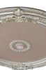 Rose Gold Round Chandelier Ceiling Medallion 36in