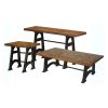 Mango Wood Industrial Coffee Table Set of 3