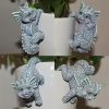 4pcs Planter Pot Hanger Dragon Miniatures