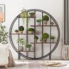 Round 5-Tier Metal Plant Stand