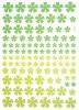 Large Clover Wall Decals