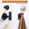 Bathroom Hardware Rod & Hook Set