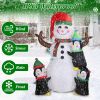 Inflatable Outdoor Snowman