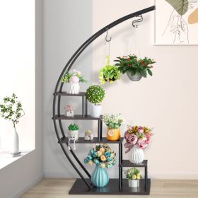 5 Layer Semicircle Shelves w/ Hooks