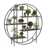 Round 5-Tier Metal Plant Stand