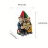 Garden Gnome Couple Statue