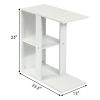 Simple And Modern With Storage Shelf 3-tier Side Table