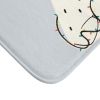 Polar Bear & Christmas Lights Bath Mat