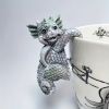 4pcs Planter Pot Hanger Dragon Miniatures