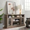 Classic 65" TV Stand /w Open and Closed Storage Space