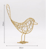 Handicraft Bird Metal Decorative Figurine