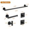 Bathroom Hardware Rod & Hook Set