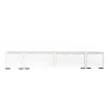 Minimalist Design 90" TV stand w/ Color Changing LED Light