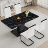 Modern Dining Table & Chair Set