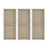 Heavily Embellished 3-piece Canvas Wall Art Set