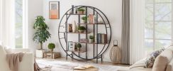 Round 5-Tier Metal Plant Stand