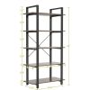 5 Tier Rustic Bookshelf