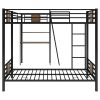 L-Shaped Twin over Twin Bunks w/ Twin Loft