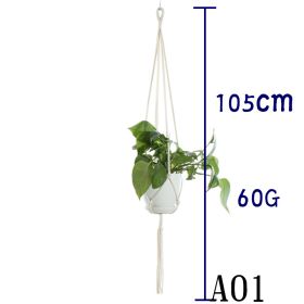 Hanging Net Flower Pot Holder (Option: 31 Style)