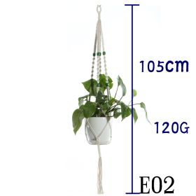 Hanging Net Flower Pot Holder (Option: 36 Style)