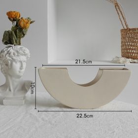 Ceramic Vase for Dry Flower Arrangements (Option: F)