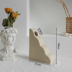 Ceramic Vase for Dry Flower Arrangements (Option: D)