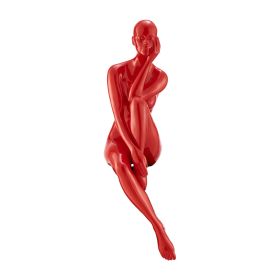 Antoinette Doll Sculpture (Color: Gloss Red)