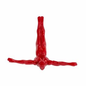 Diver Wall Decor Sculpture (Color: 22" Red)