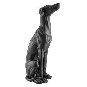 Greyhound Sculpture (Color: Matte Black)