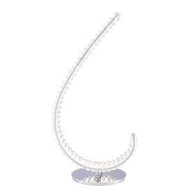 Grace Crystal 16W Table Lamp (Color: Touch & Dimmable (R Chrome))