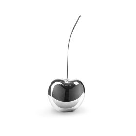 Large Cherry Sculpture 25" Tall (Color: Chrome)