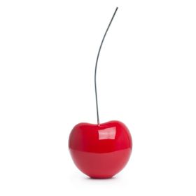 Medium Cherry Sculpture 22" Tall (Color: Bright Red)