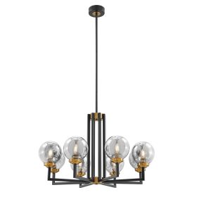 Monachopsis Chandelier (Color: Large Gold & Black)