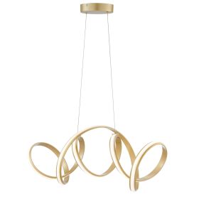 Seville LED Chandelier (Color: Gold)