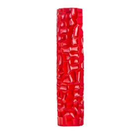 Textured Honeycomb Vase (Color: Red, 52")