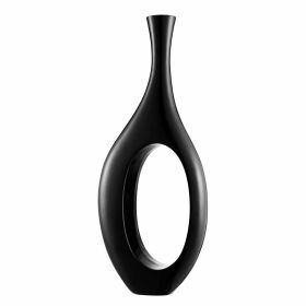 Trombone Vase (Color: Small Black)