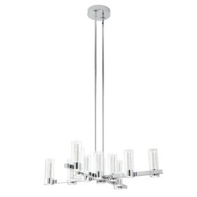 Victory 12 Light Chandelier (Color: Chrome)