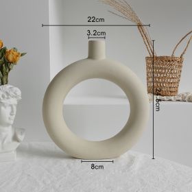 Ceramic Vase for Dry Flower Arrangements (Option: M)