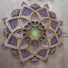 Mandala Wooden Decorative Lamp